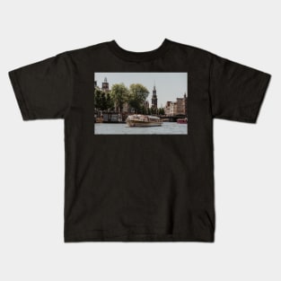 Canal Cruise in Amsterdam Kids T-Shirt